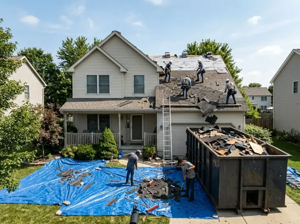 roof-replacement-debris-remova-004 — frequently asked questions, Cheapest Dumpster Rentals in Jupiter Farms, FL